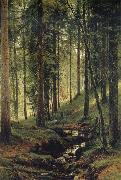 Ivan Shishkin The Brook in the Forest china oil painting reproduction